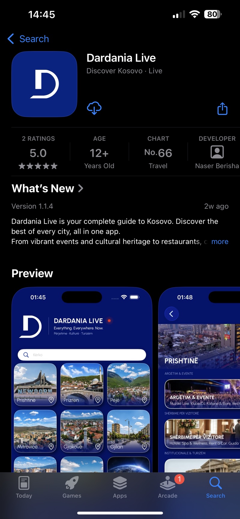 Dardania Live on the App Store